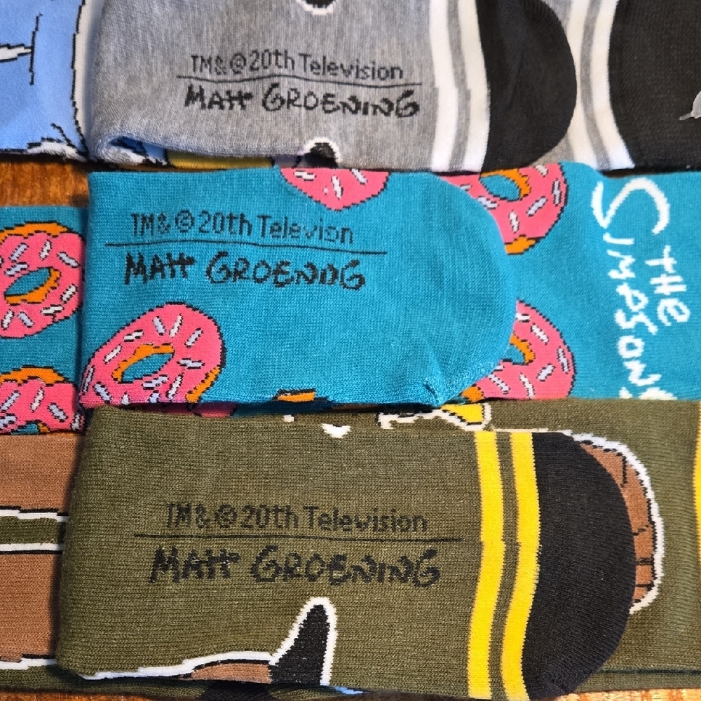 The Simpsons Character Socks Set - Multicolor - Picture 5 of 5